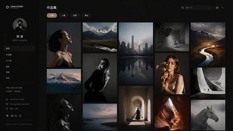 个人作品集网站